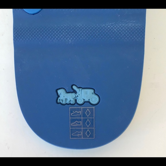 NEW Coach Zak Signature Striped Flip Flop Sandals - Picture 10 of 13